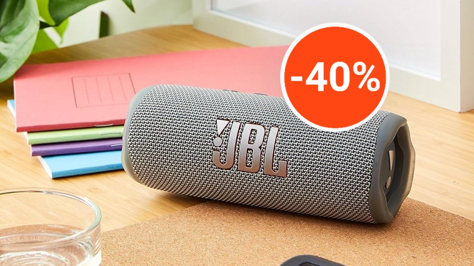 Der Bluetooth-Lautsprecher Flip 6 von JBL ist heute bei Amazon stark reduziert.