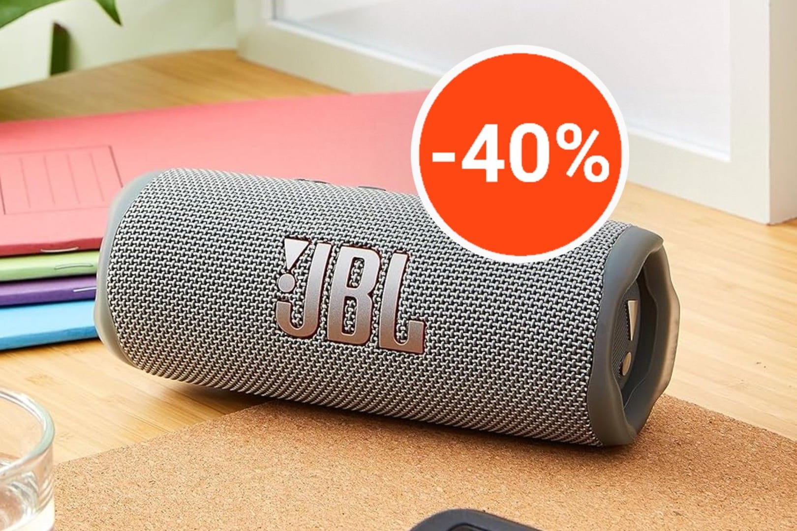 Der Bluetooth-Lautsprecher Flip 6 von JBL ist heute bei Amazon stark reduziert.