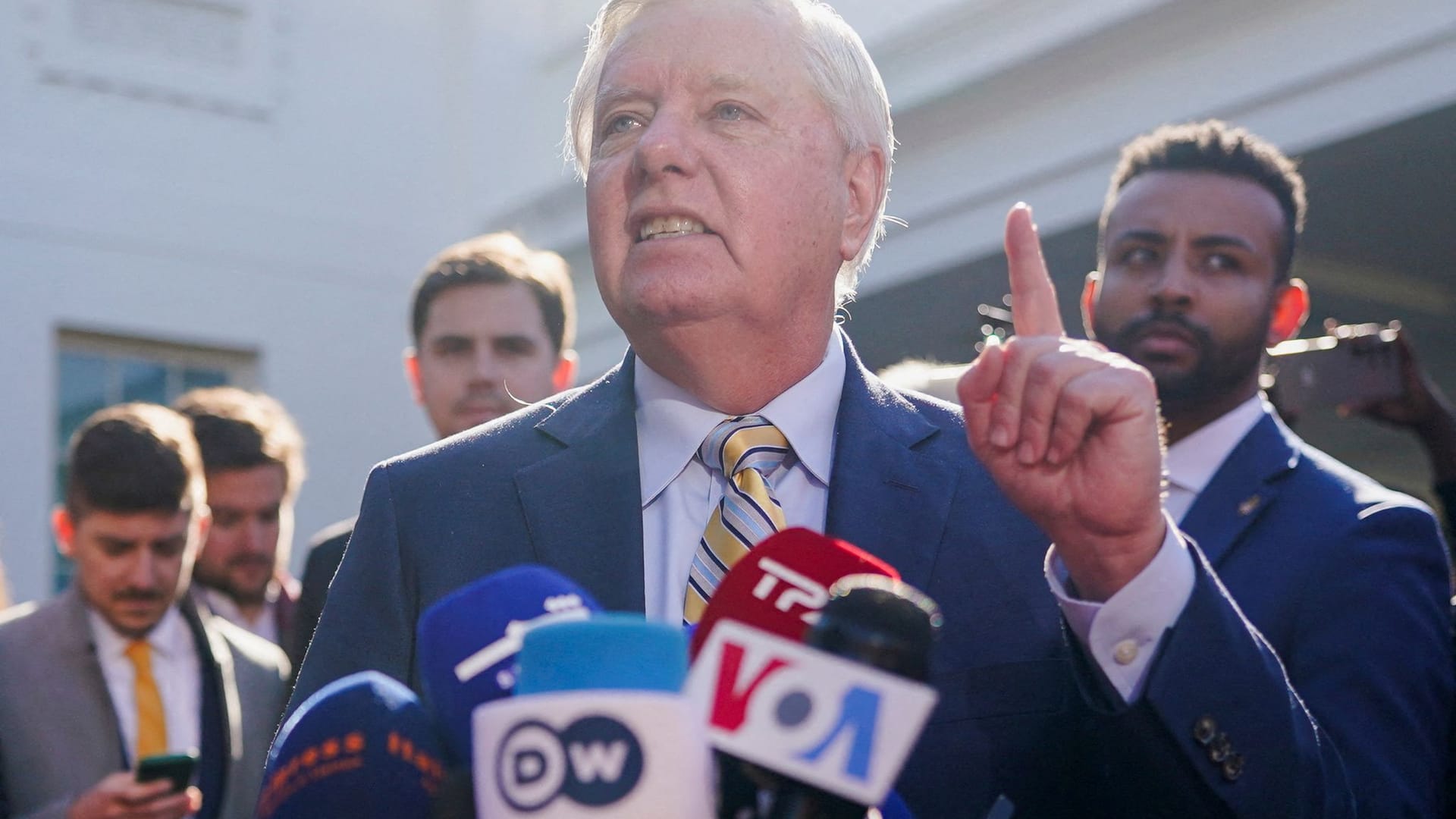 Lindsey Graham: Der Senator hatte sich zuvor kritisch über Selenskyj geäußert.