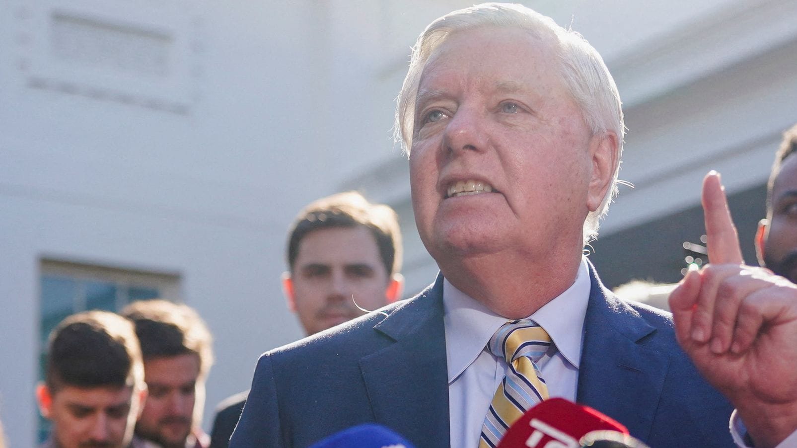Lindsey Graham: Der Senator hatte sich zuvor kritisch über Selenskyj geäußert.