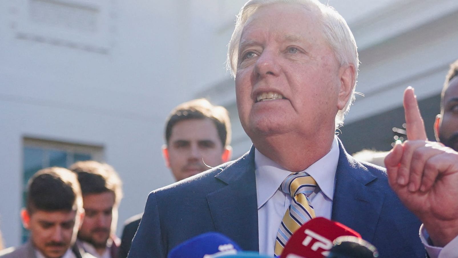 Lindsey Graham: Der Senator hatte sich zuvor kritisch über Selenskyj geäußert.