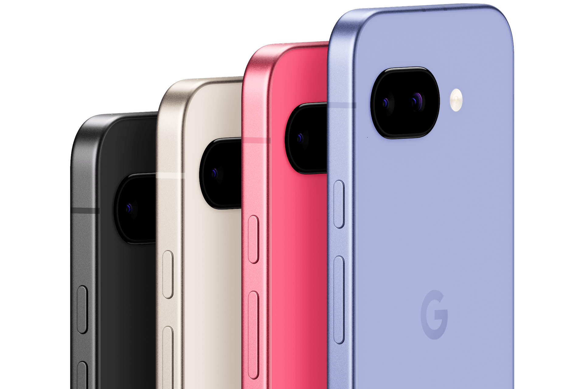 Pixel 9a: Googles neues Smartphone ist in vier Farben erhältlich.