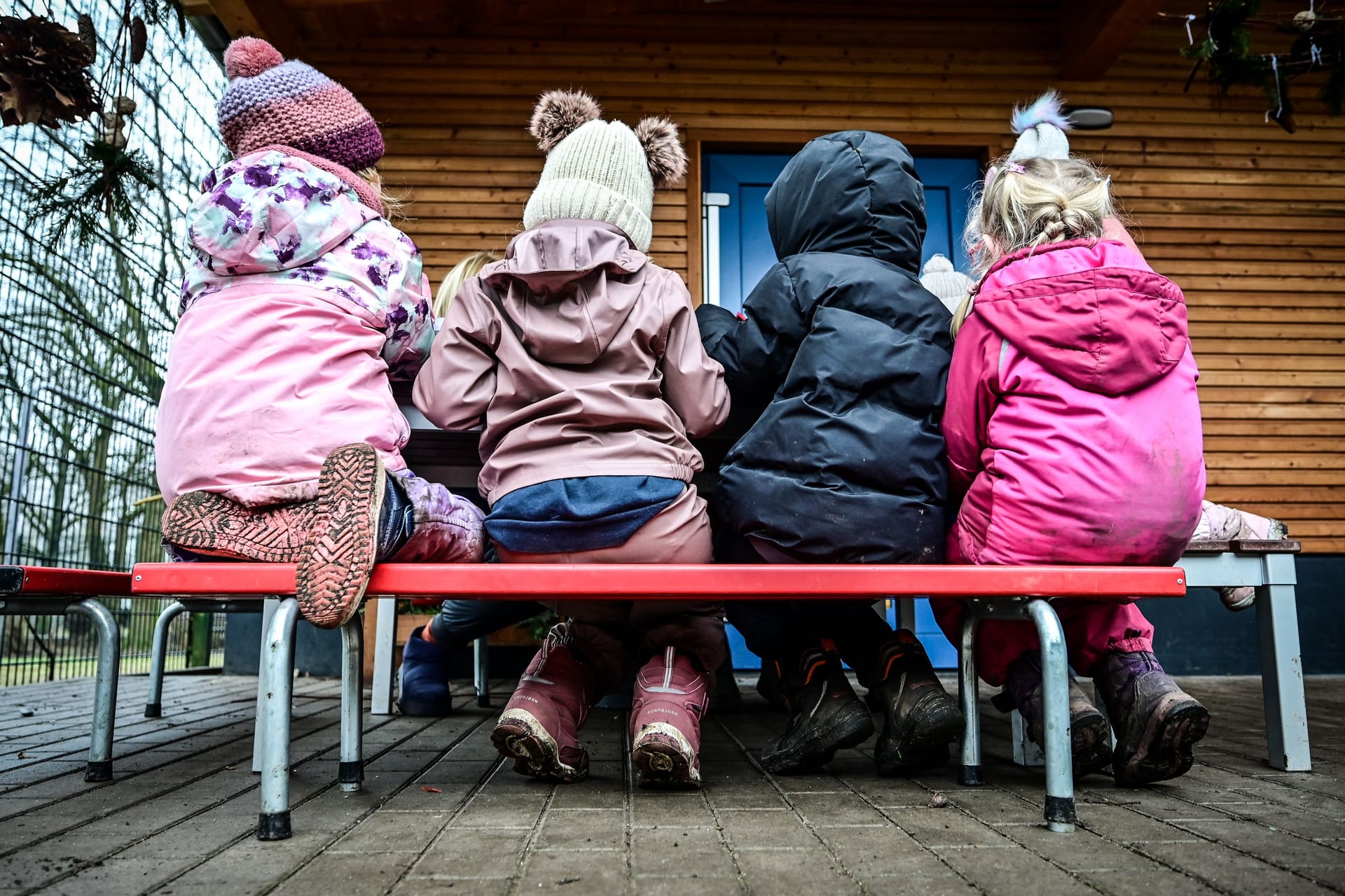 Gruppe einer Kindertagesstätte (Symbolbild): In Braunschweig sind am Freitag viele Einrichtungen vom Streik betroffen.