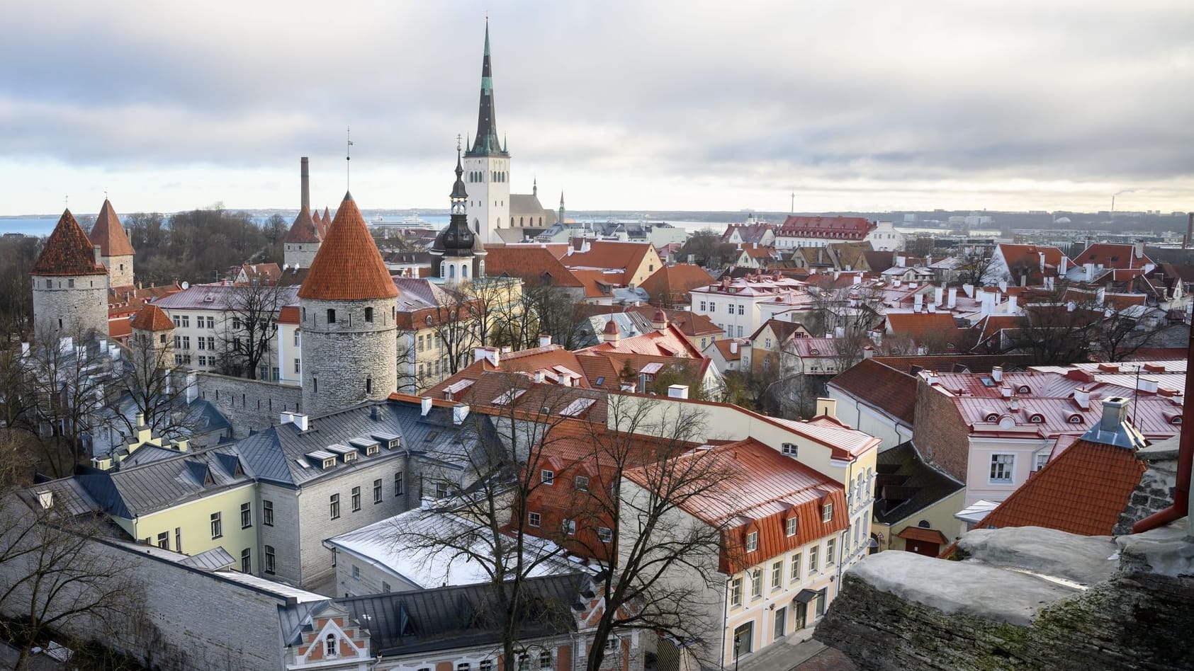 Die Altstadt der estnischen Hauptstadt Tallinn: Russen und Belarussen dürfen bei den anstehenden Kommunalwahlen in Estland nicht mitwählen.
