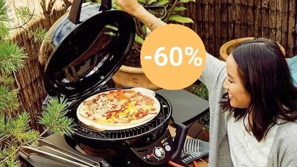 Praktisch und kompakt: Jetzt Tischgrill von Outdoorchef bei Aldi sichern.