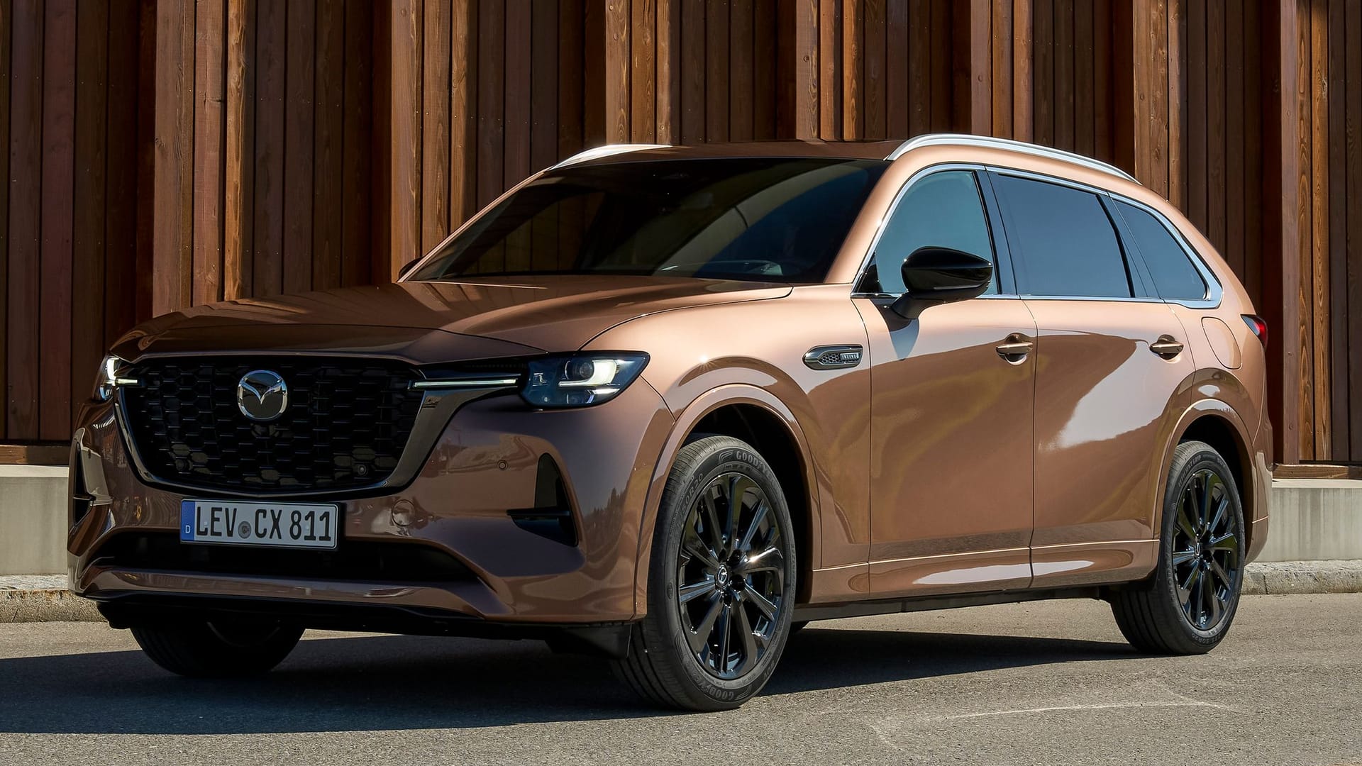 Geräumig und ziemlich sparsam: Mazda CX-80.