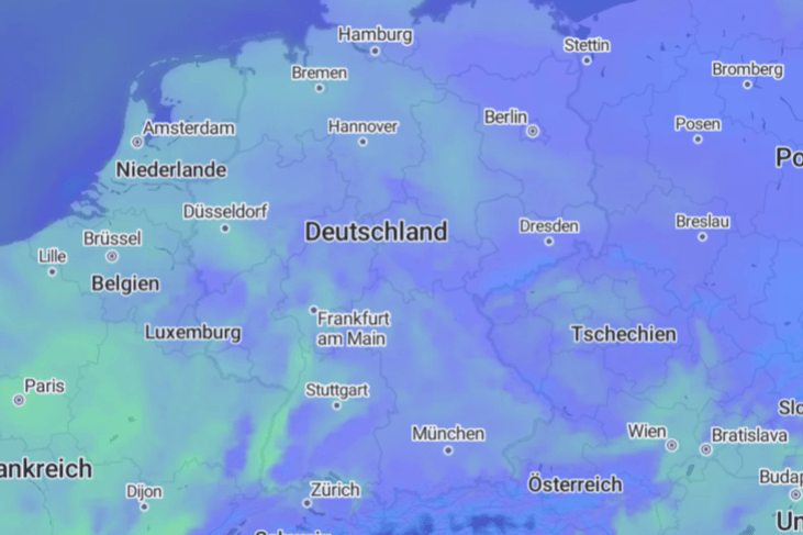 Temperaturen am Sonntag: Das Wetter in Deutschland wird frühlingshafter.