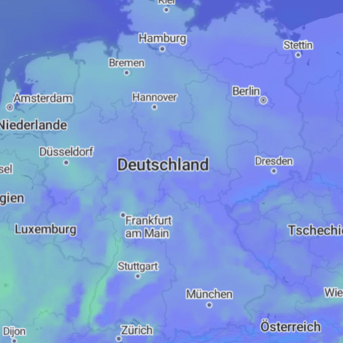 Temperaturen am Sonntag: Das Wetter in Deutschland wird frühlingshafter.