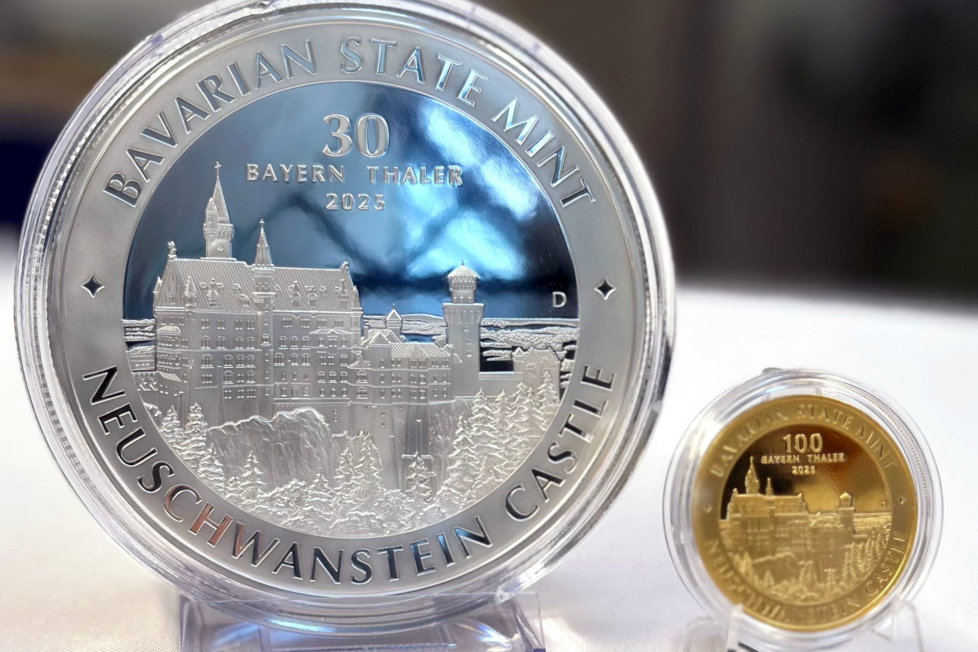 Das neue Sammlerstück: Die Münze wird es in Silber und Gold geben.