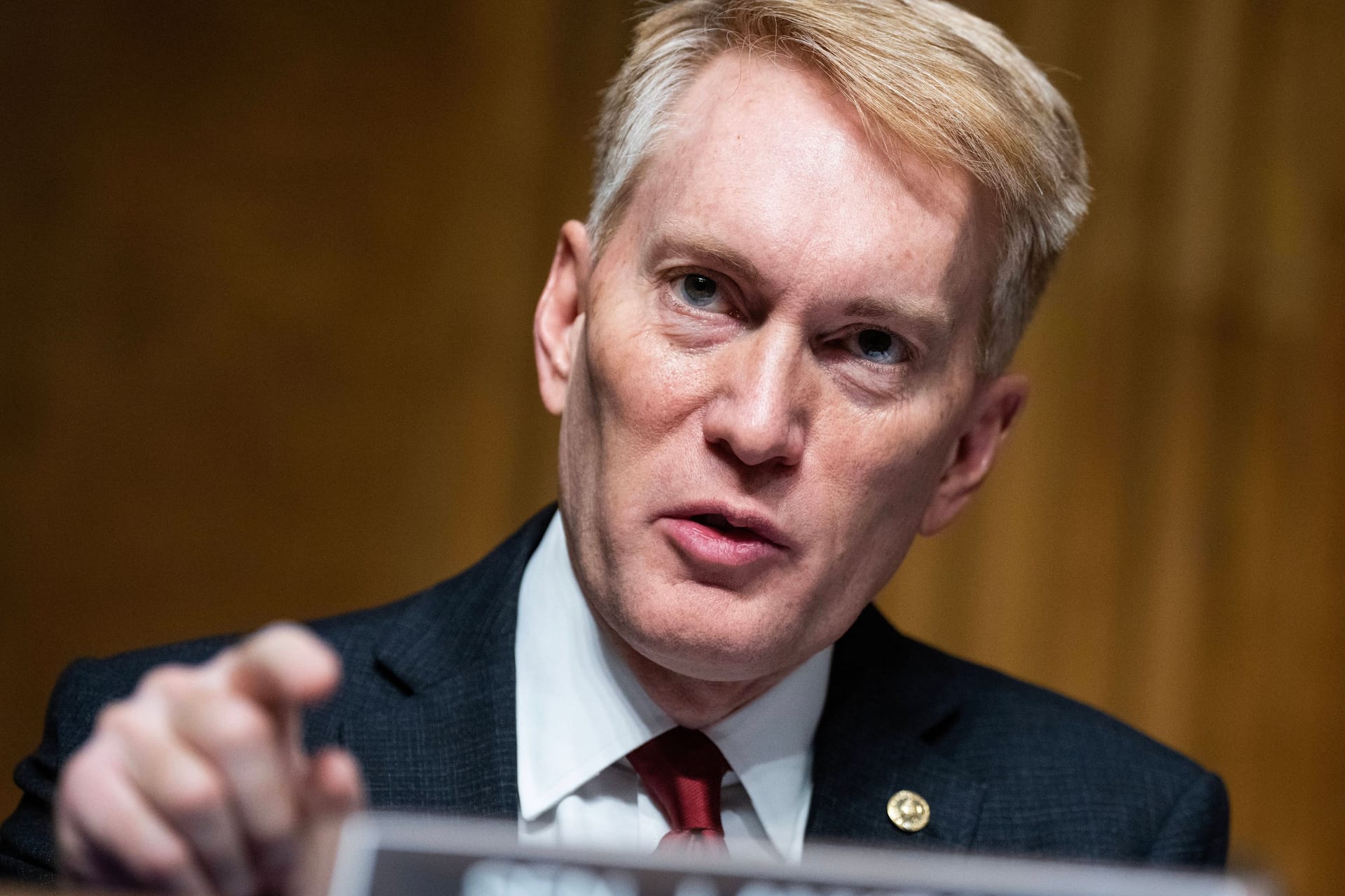 Der republikanische Senator James Lankford bei einer Kongressanhörung (Archivbild).