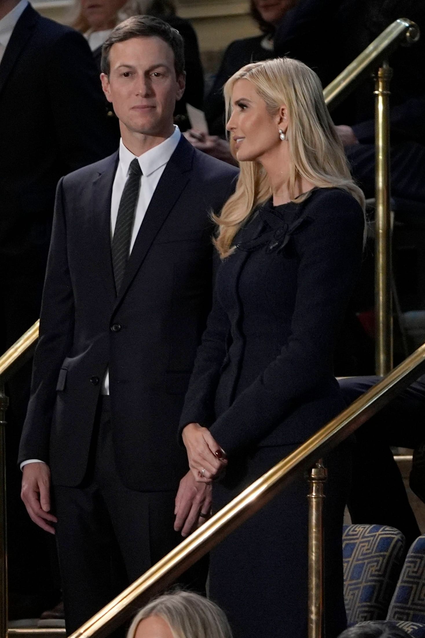 Ivanka Trump zeigte sich an der Seite ihres Ehemanns Jared Kushner.