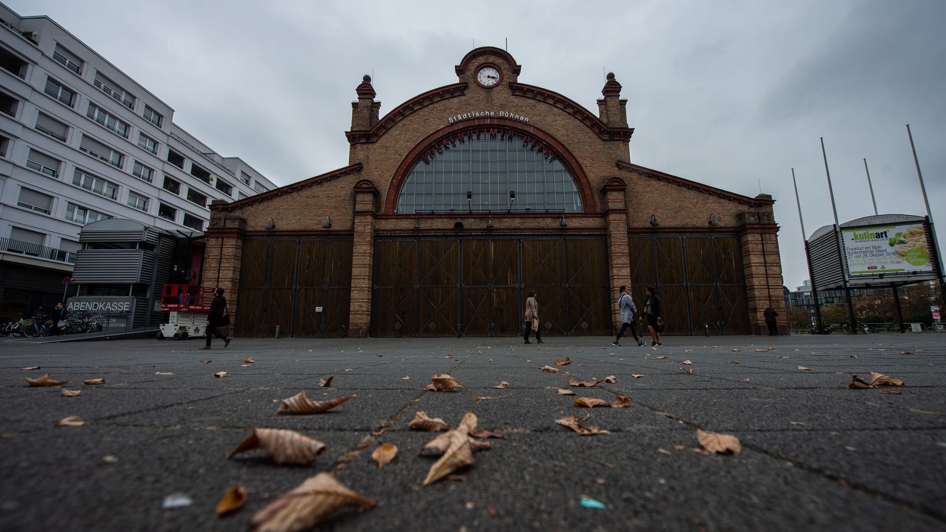 Außenaufnahme des Bockenheimer Depots.