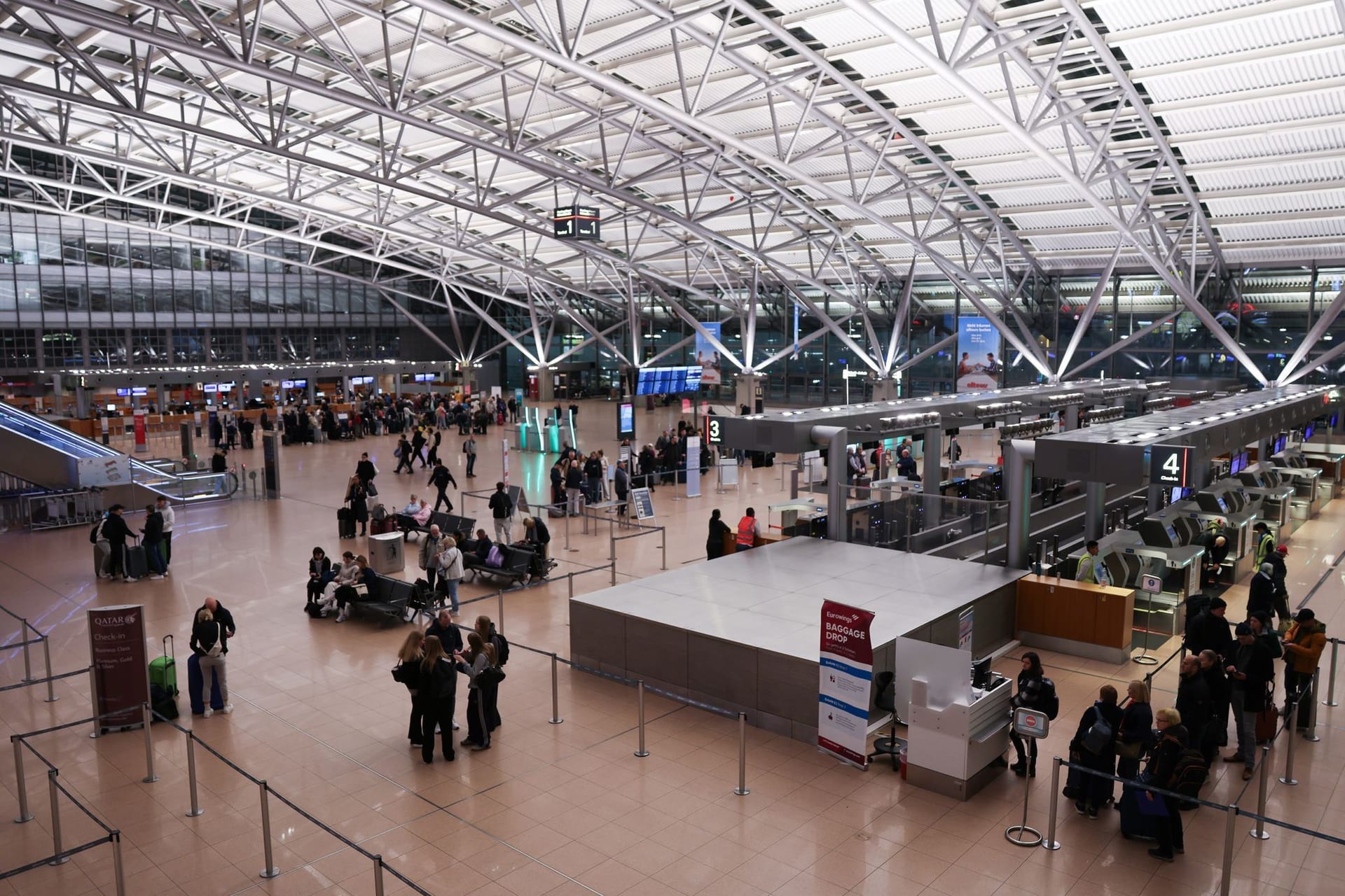 Nach Verdi-Warnstreik am Flughafen Hamburg