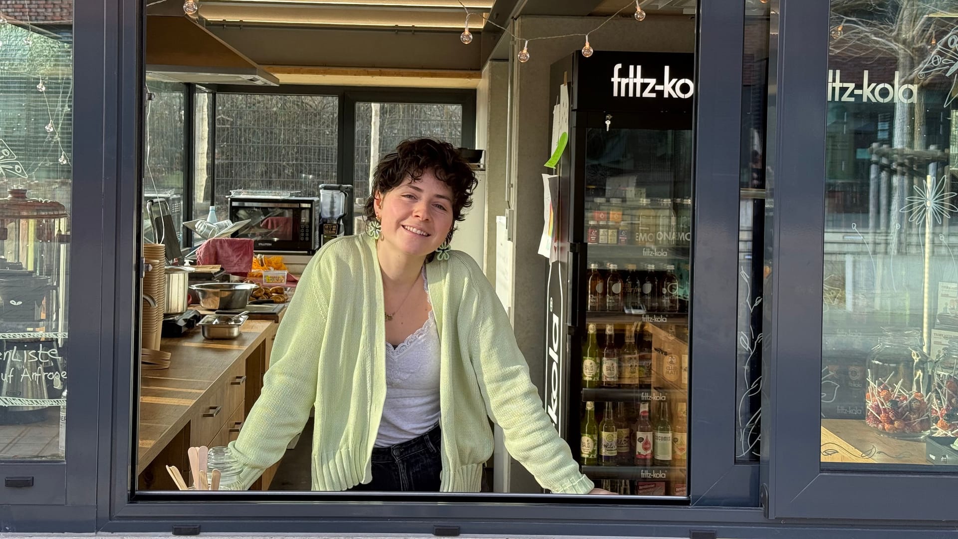 Ronja Hemmersbach betreibt nebem dem "Fritzi*" auch noch das Bistro "Hempies" in der Nähe des Rudolfplatzes.