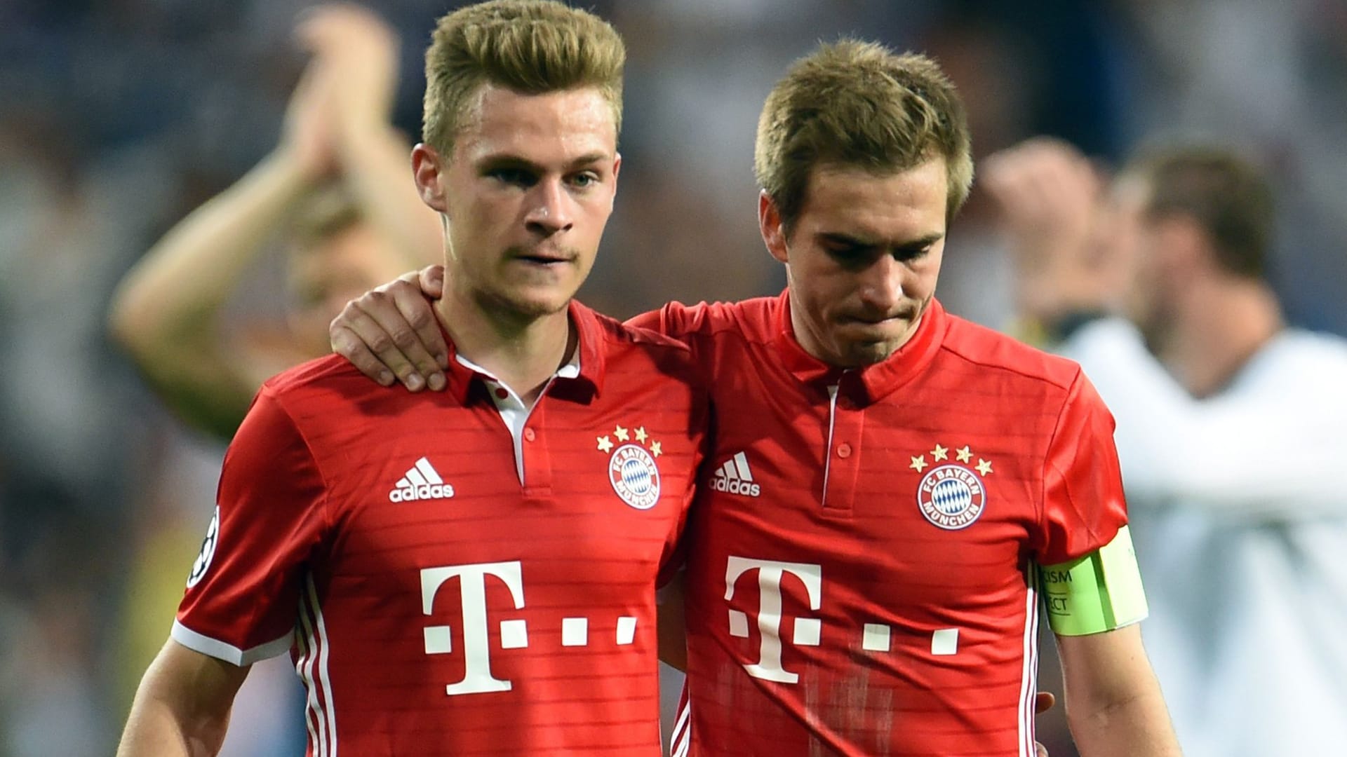 Joshua Kimmich und Philipp Lahm