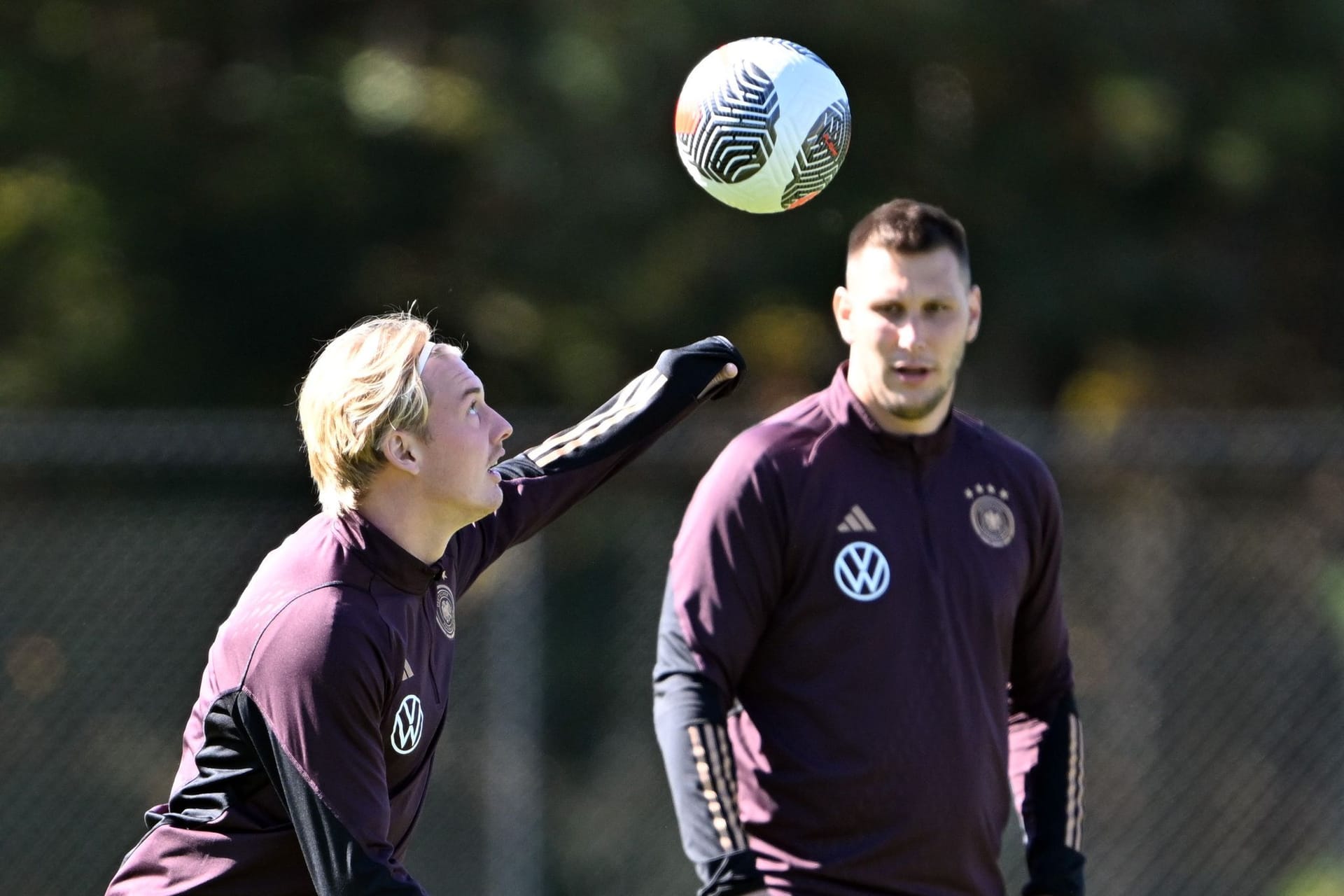 Fußball-Nationalmannschaft - Abschlusstraining