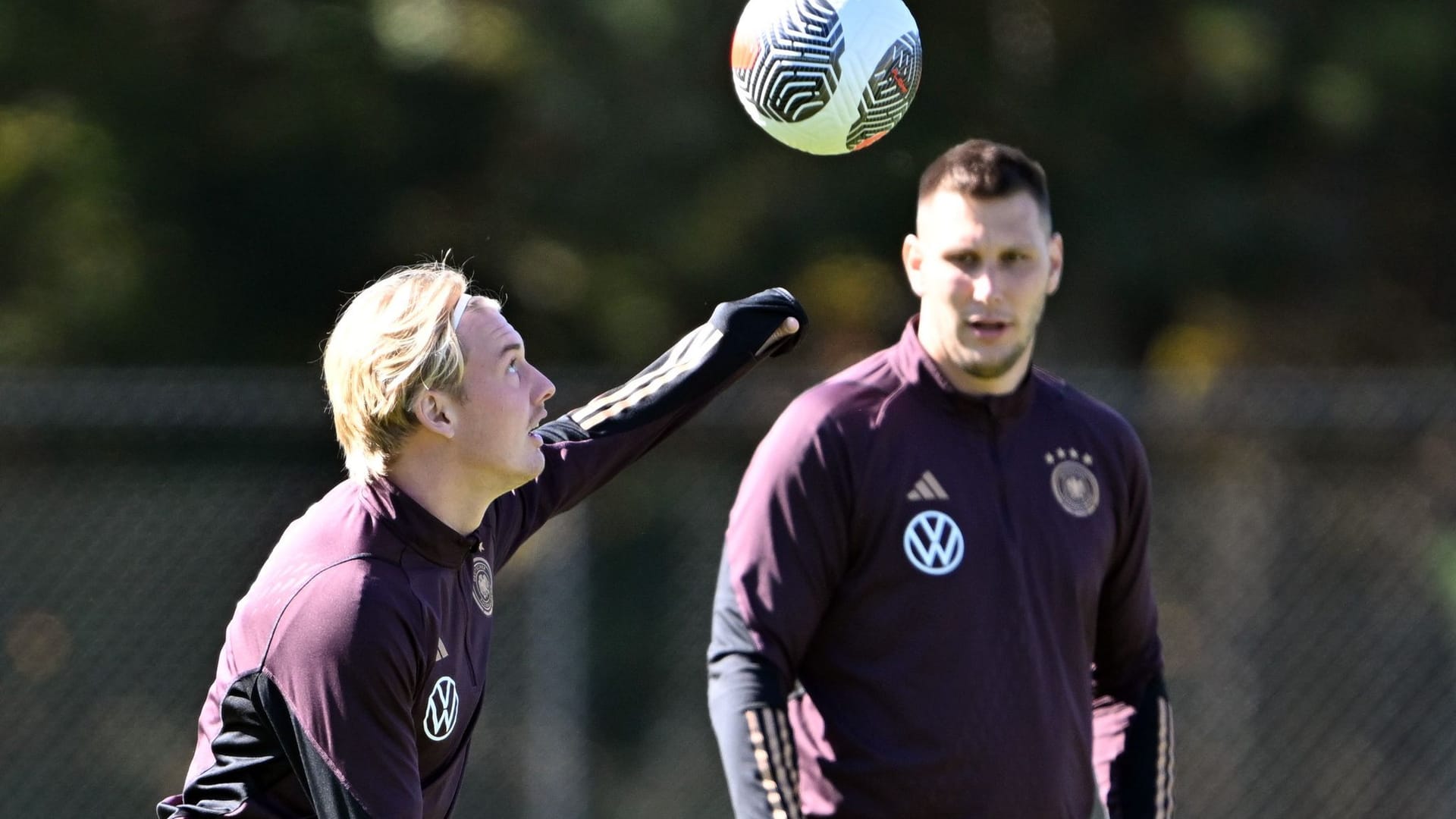 Fußball-Nationalmannschaft - Abschlusstraining