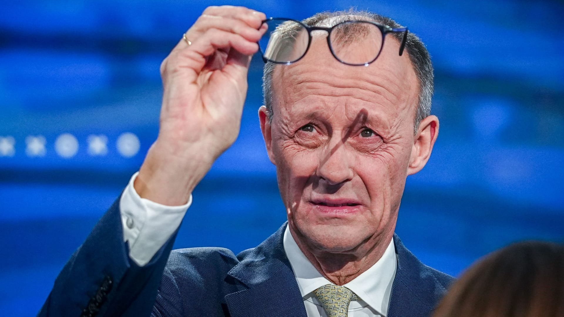 Friedrich Merz vor einem TV-Duell: Schon vor seiner Kanzlerschaft will er ein Hunderte Milliarden schweres Sondervermögen in den Bundestag bringen.