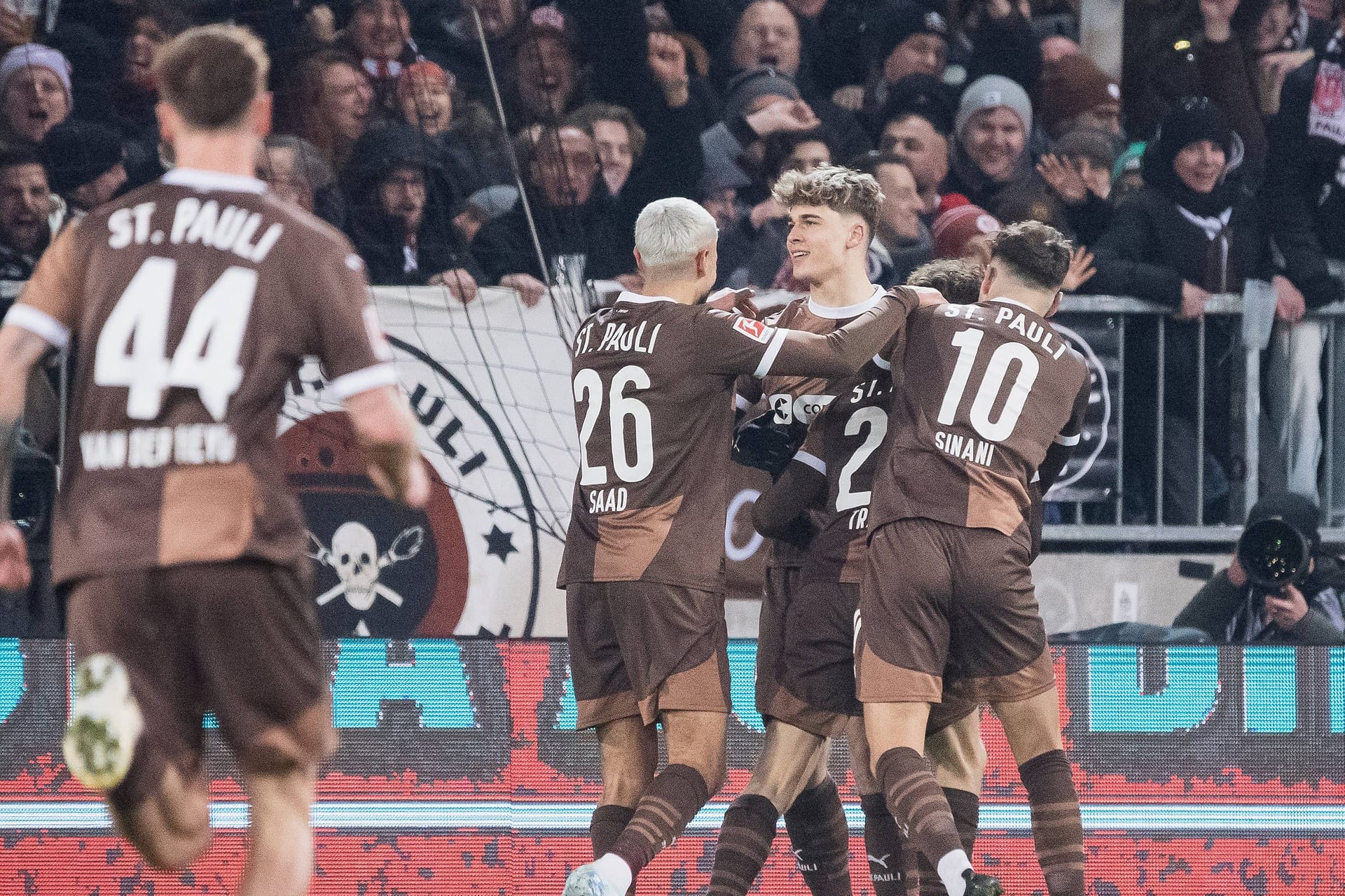 Jubel beim FC St. Pauli: Der Aufsteiger kämpft in der Bundesliga um den Klassenerhalt.