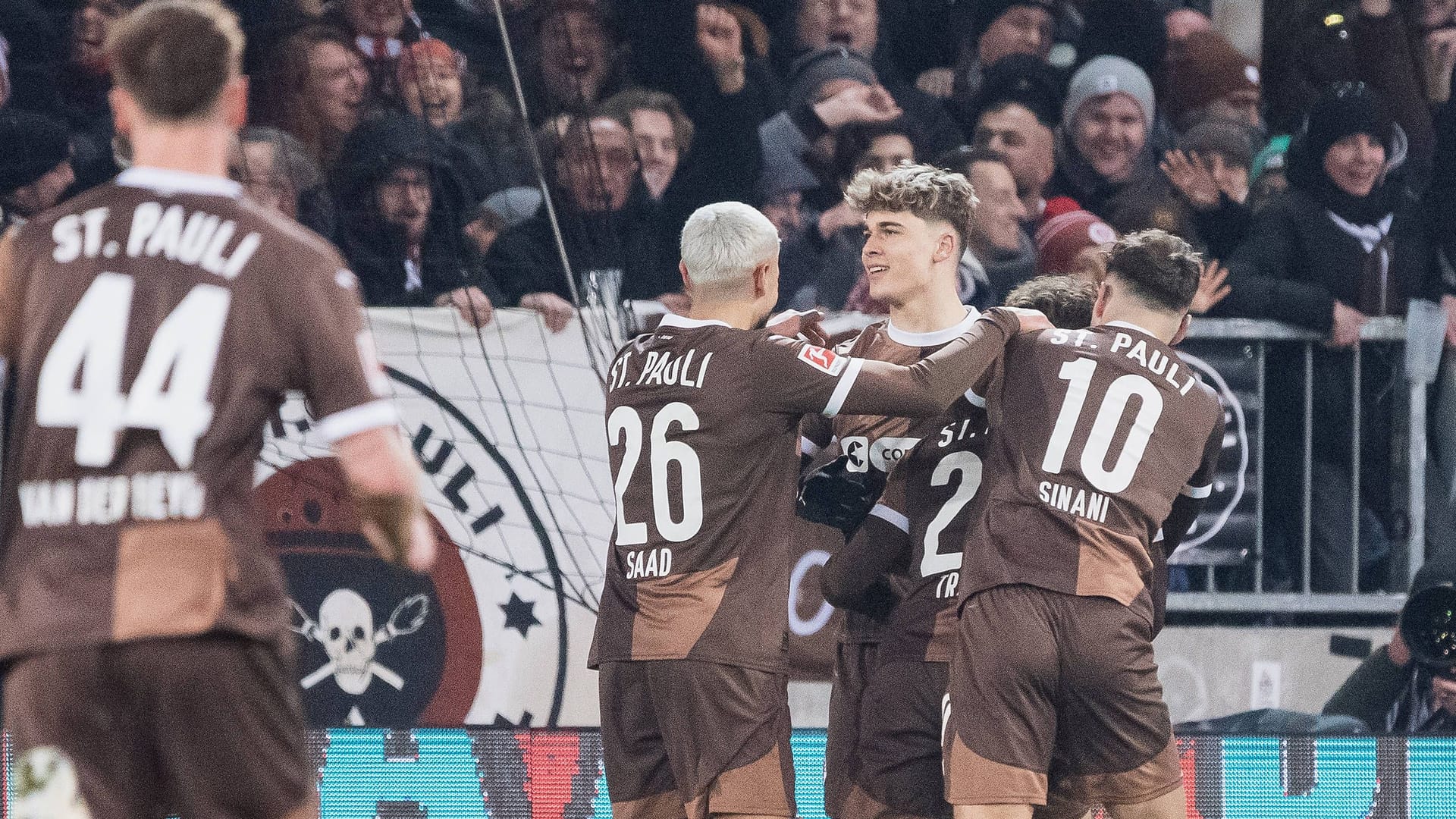 Jubel beim FC St. Pauli: Der Aufsteiger kämpft in der Bundesliga um den Klassenerhalt.