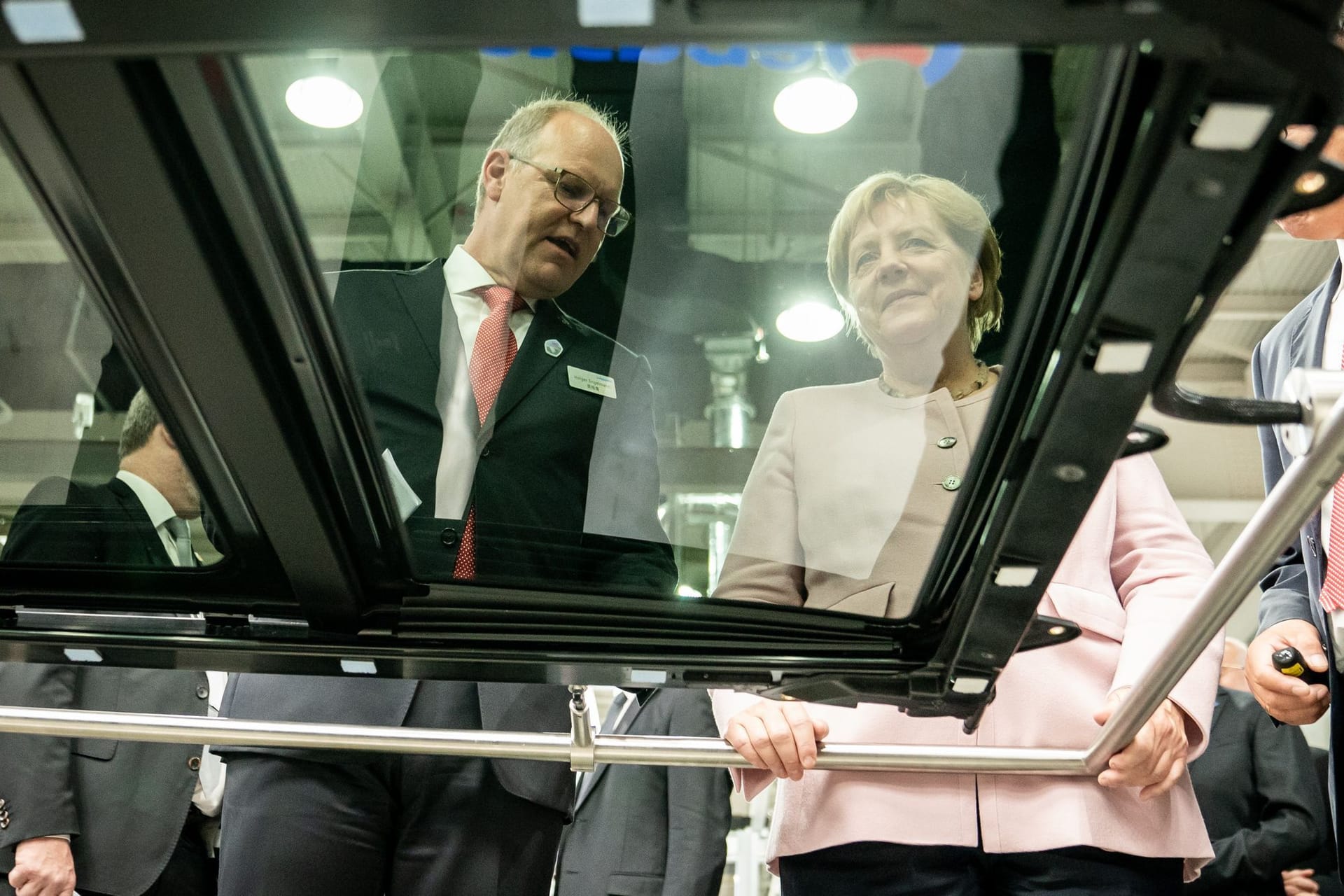 Bundeskanzlerin Merkel in China
