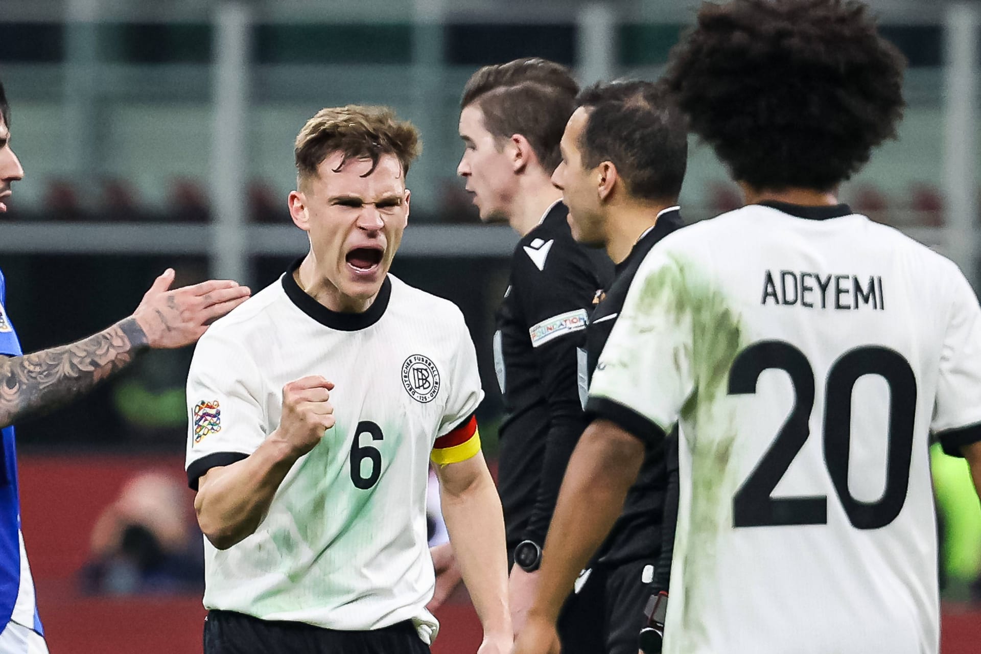 Starke Vorstellung: DFB-Kapitän Joshua Kimmich im Spiel gegen Italien.