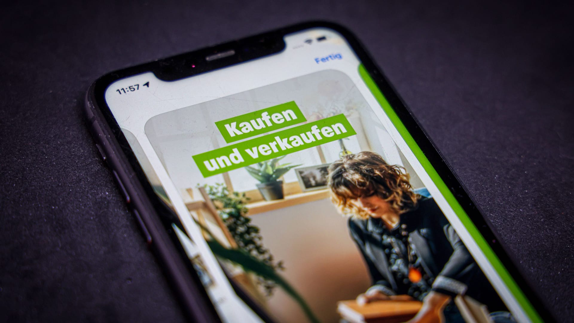 Handy-App (Symbolfoto): Die Mutter behauptete, die Annonce sei bloß ein Scherz gewesen.