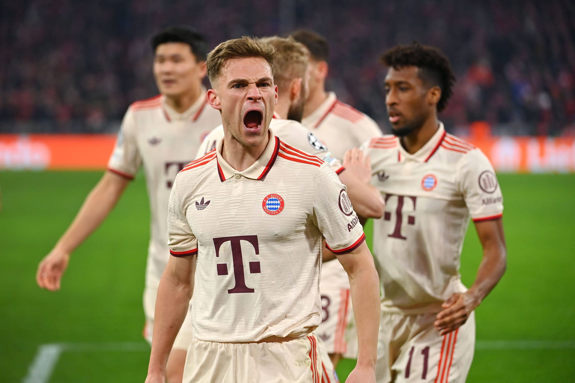 Joshua Kimmich: Die Zukunft des Kapitäns der deutschen Nationalmannschaft beim FC Bayern ist momentan ungewiss.