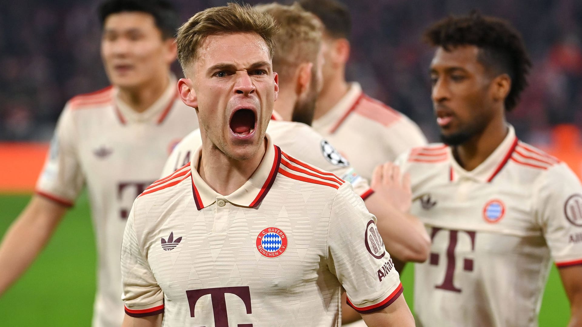 Joshua Kimmich: Die Zukunft des Kapitäns der deutschen Nationalmannschaft beim FC Bayern ist momentan ungewiss.