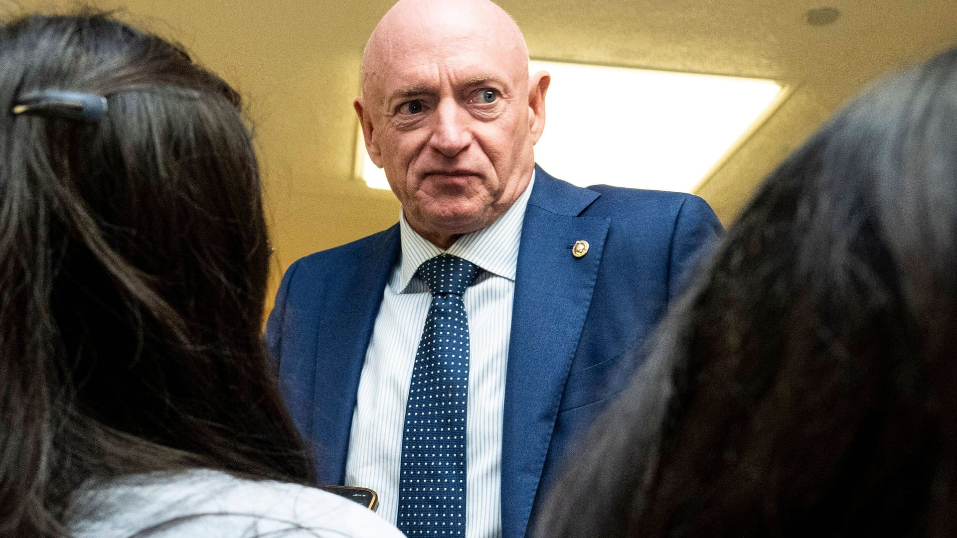 Der amerikanische Senator Mark Kelly von der demokratischen Partei.