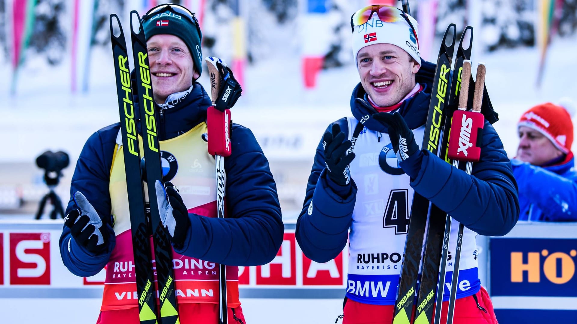 Legendäres Bruder-Duo: Johannes Thingnes (li.) und Tarjej Bö.