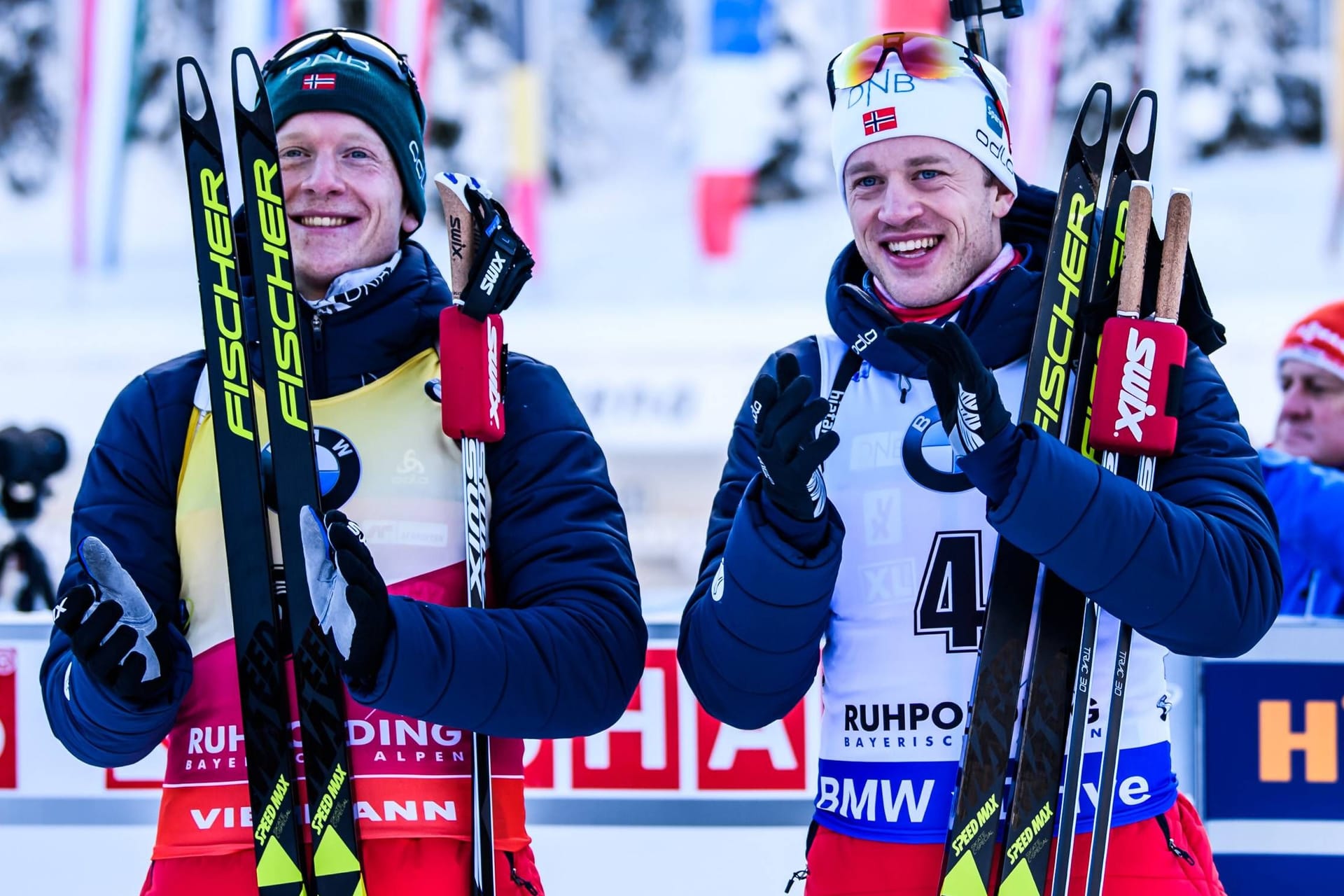 Legendäres Bruder-Duo: Johannes Thingnes (li.) und Tarjej Bö.