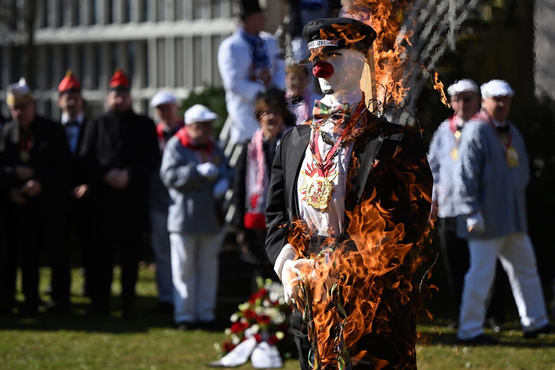 Aschermittwoch - Die Karnevalisten verabschieden den Karneval