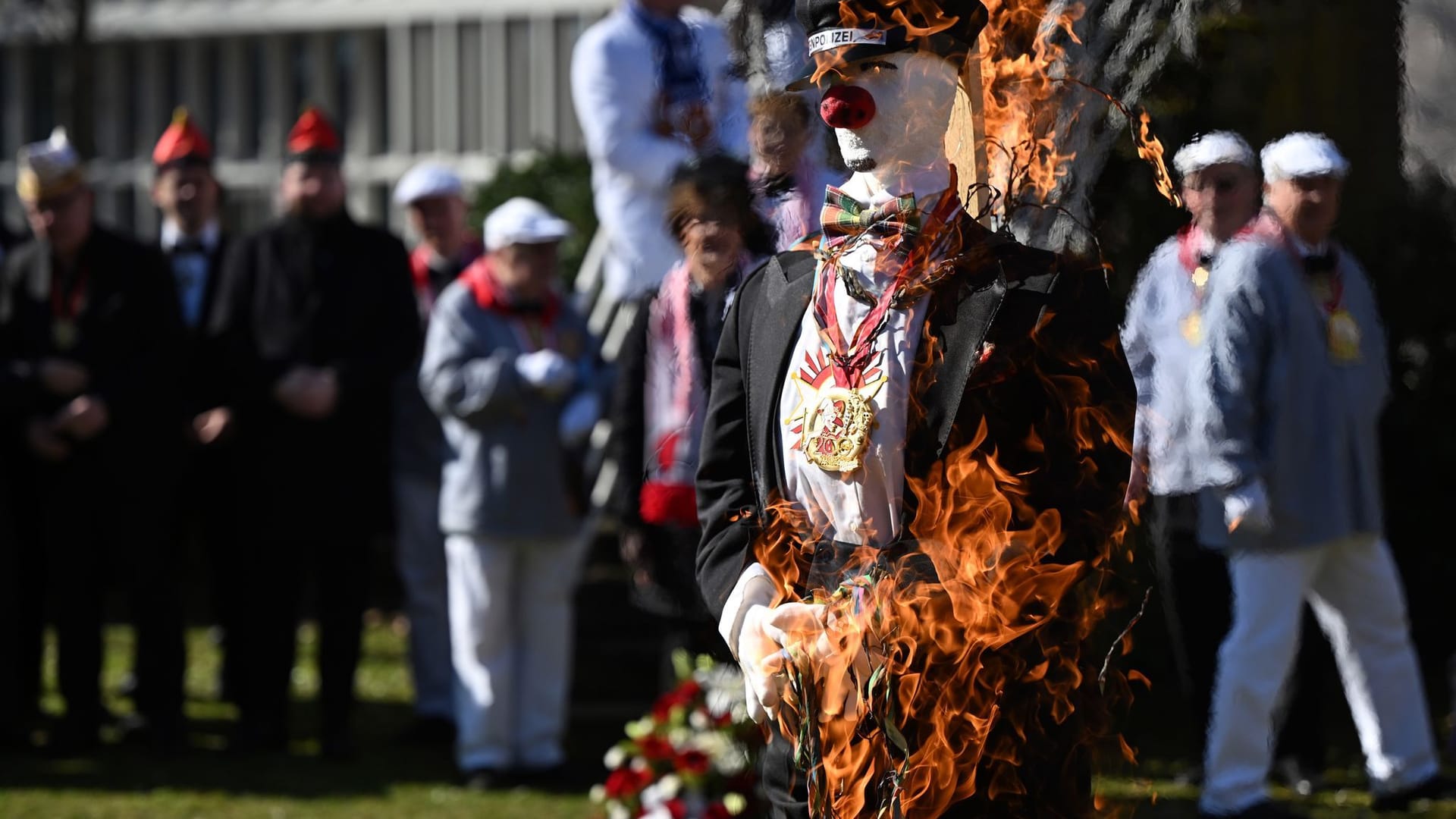 Aschermittwoch - Die Karnevalisten verabschieden den Karneval