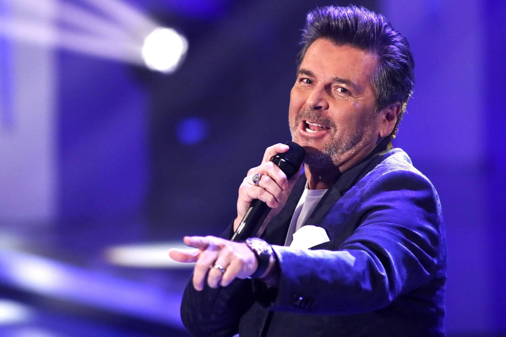 Thomas Anders: Er sing wieder Modern Talking-Songs.