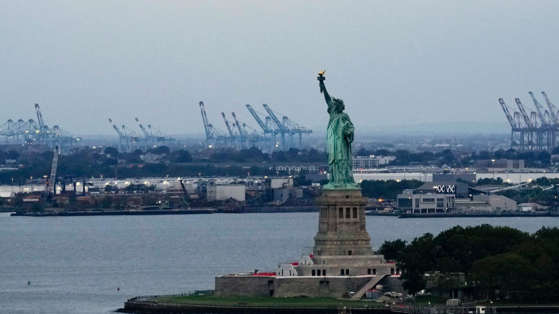 Trump-Sprecherin: Freiheitsstatue bleibt in den USA