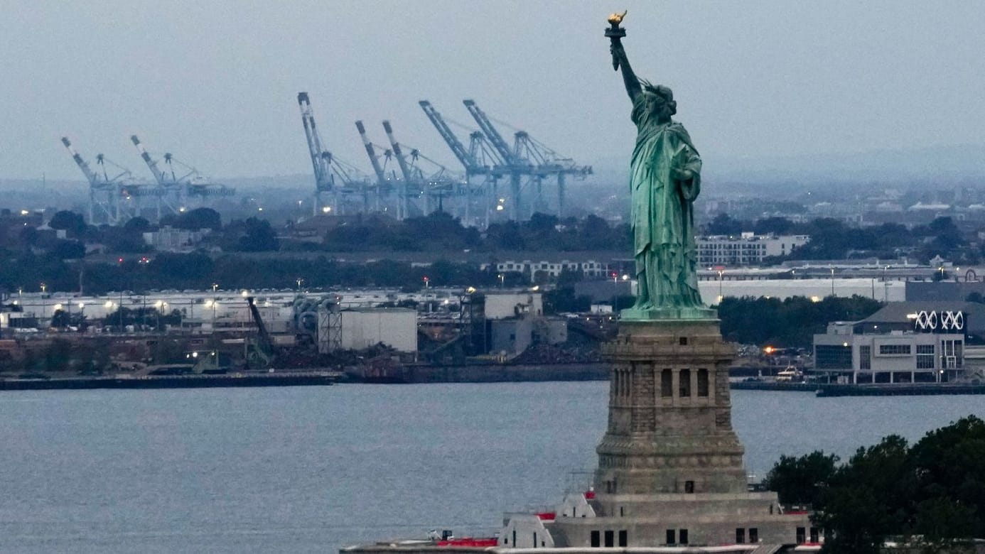 Trump-Sprecherin: Freiheitsstatue bleibt in den USA