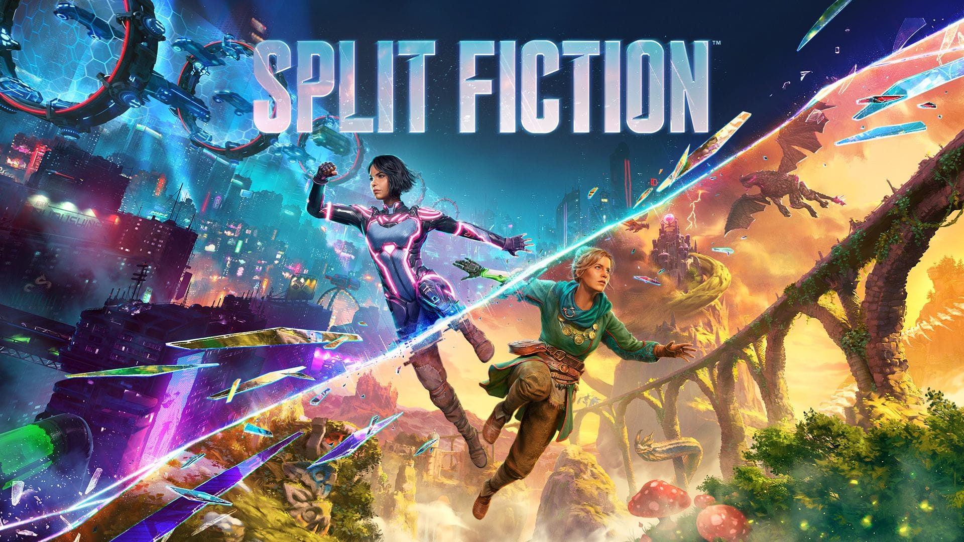 Sci-Fi trifft auf Fantasy: In "Split Fiction" müssen Spieler gemeinsam agieren.