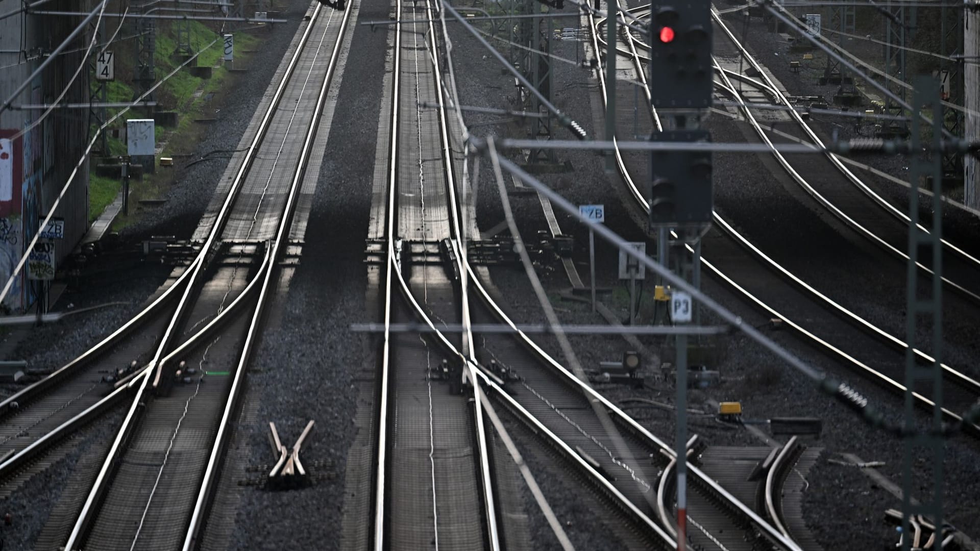 Signale regeln den Zugverkehr