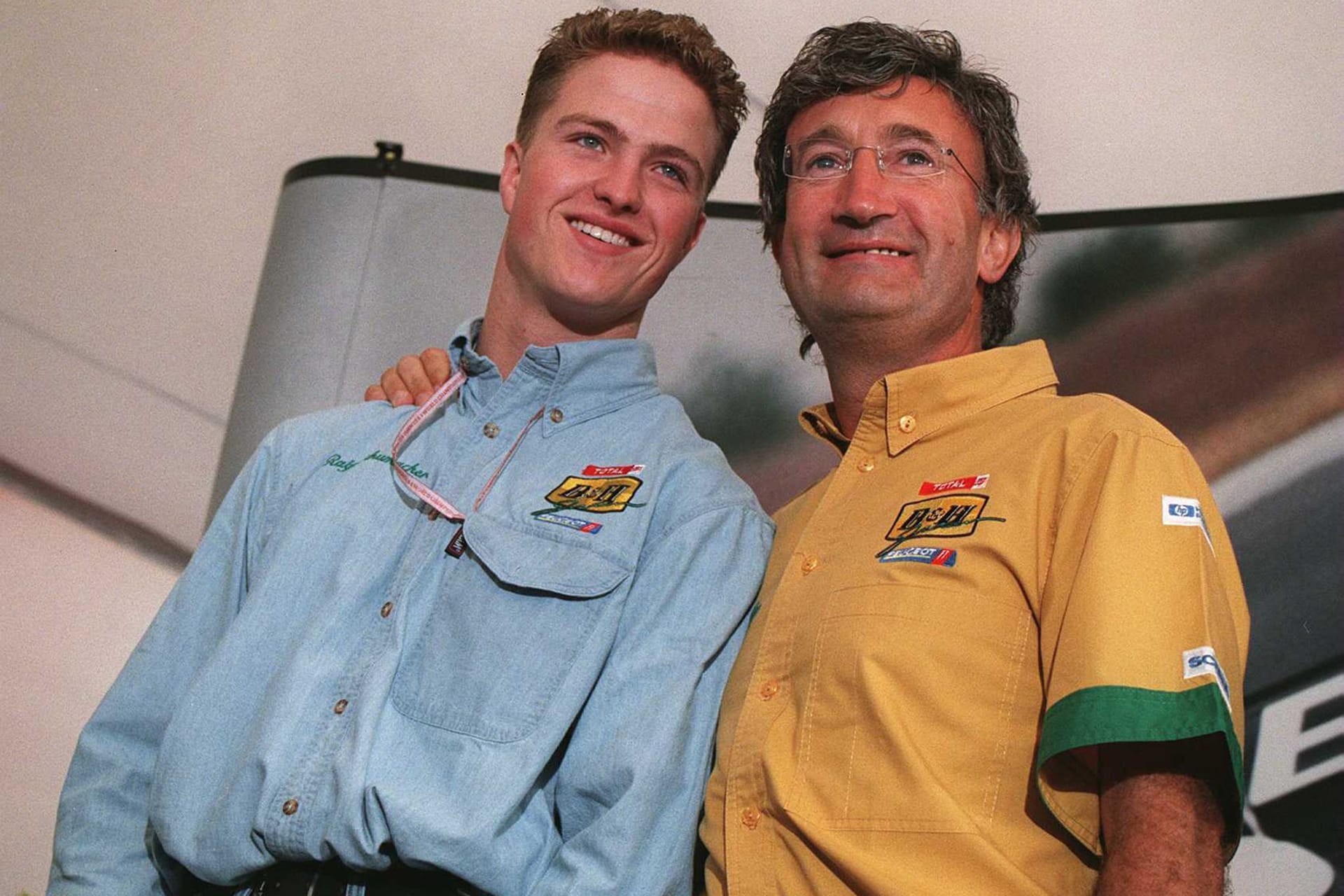 Eddie Jordan und Ralf Schumacher