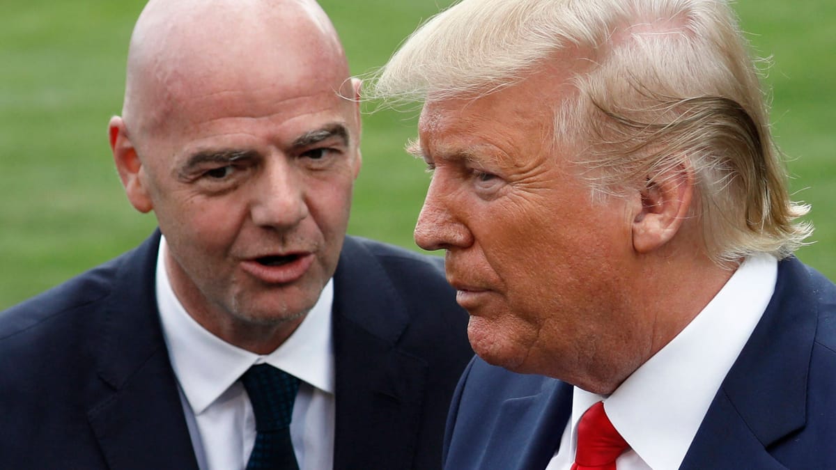 Trump, Putin und Infantino - und dazwischen der Sport