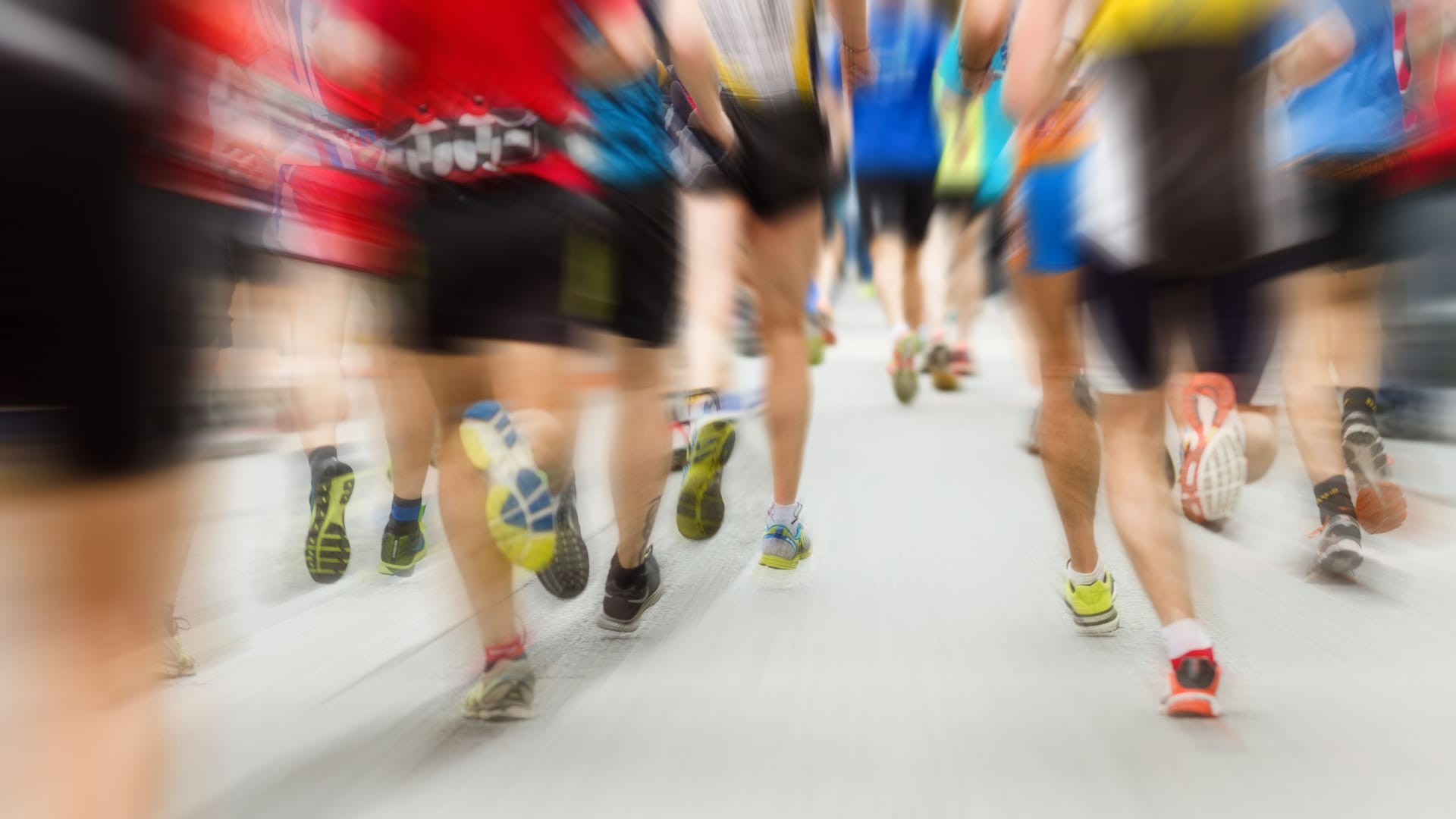 Läufer bei einem Wettkampf (Symbolbild): Der München Marathon findet in diesem Jahr am 12. Oktober statt.