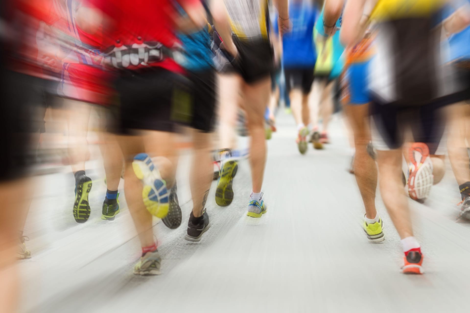 Läufer bei einem Wettkampf (Symbolbild): Der München Marathon findet in diesem Jahr am 12. Oktober statt.