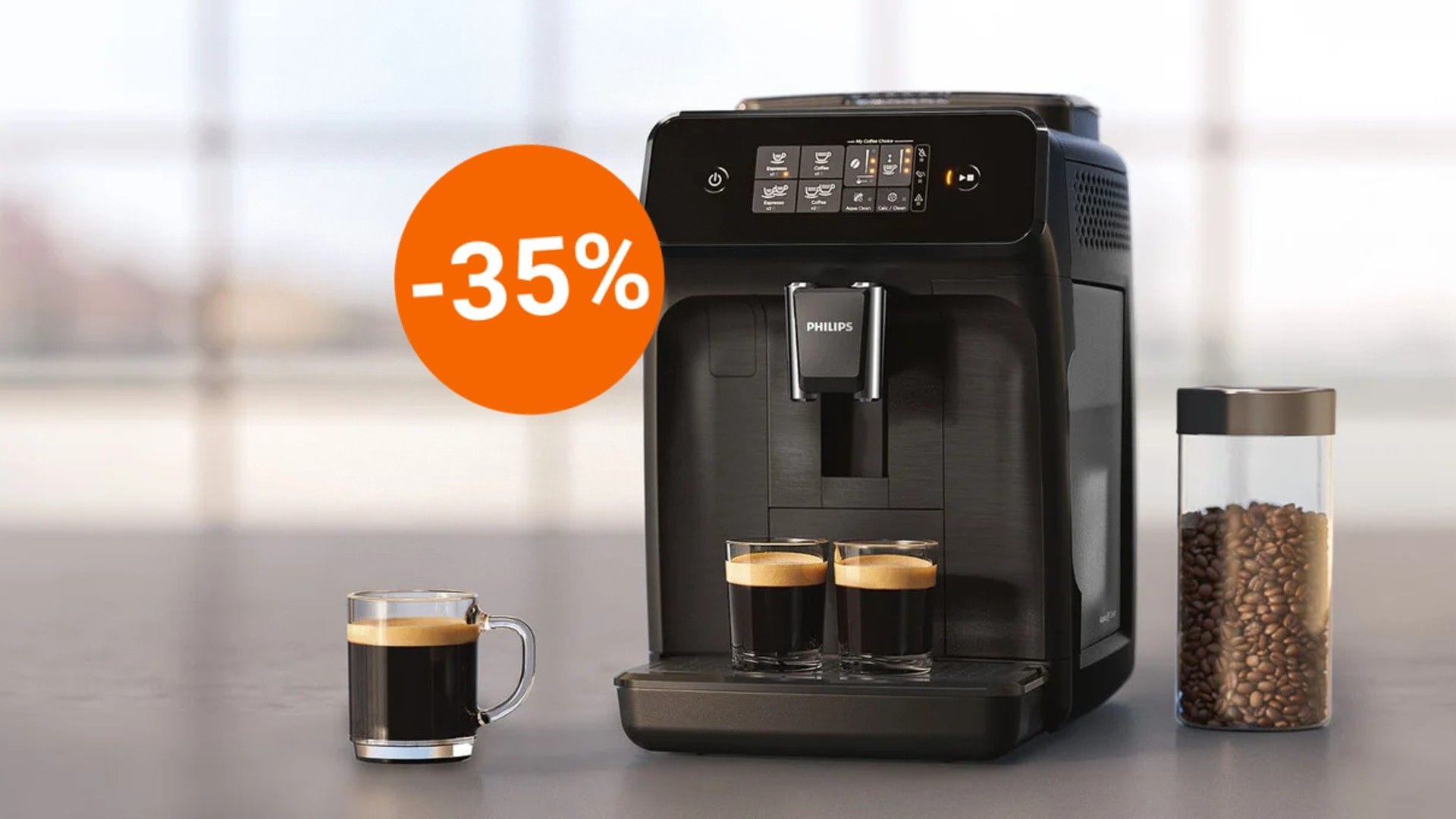 Philips-Kaffeevollautomat im Angebot: Das beliebte Modell bekommen Sie bei Lidl jetzt besonders günstig.