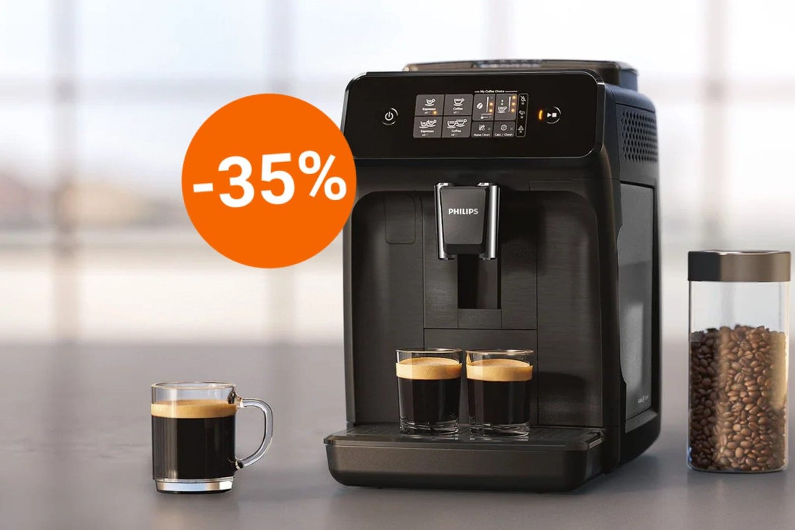 Philips-Kaffeevollautomat im Angebot: Das beliebte Modell bekommen Sie bei Lidl jetzt besonders günstig.