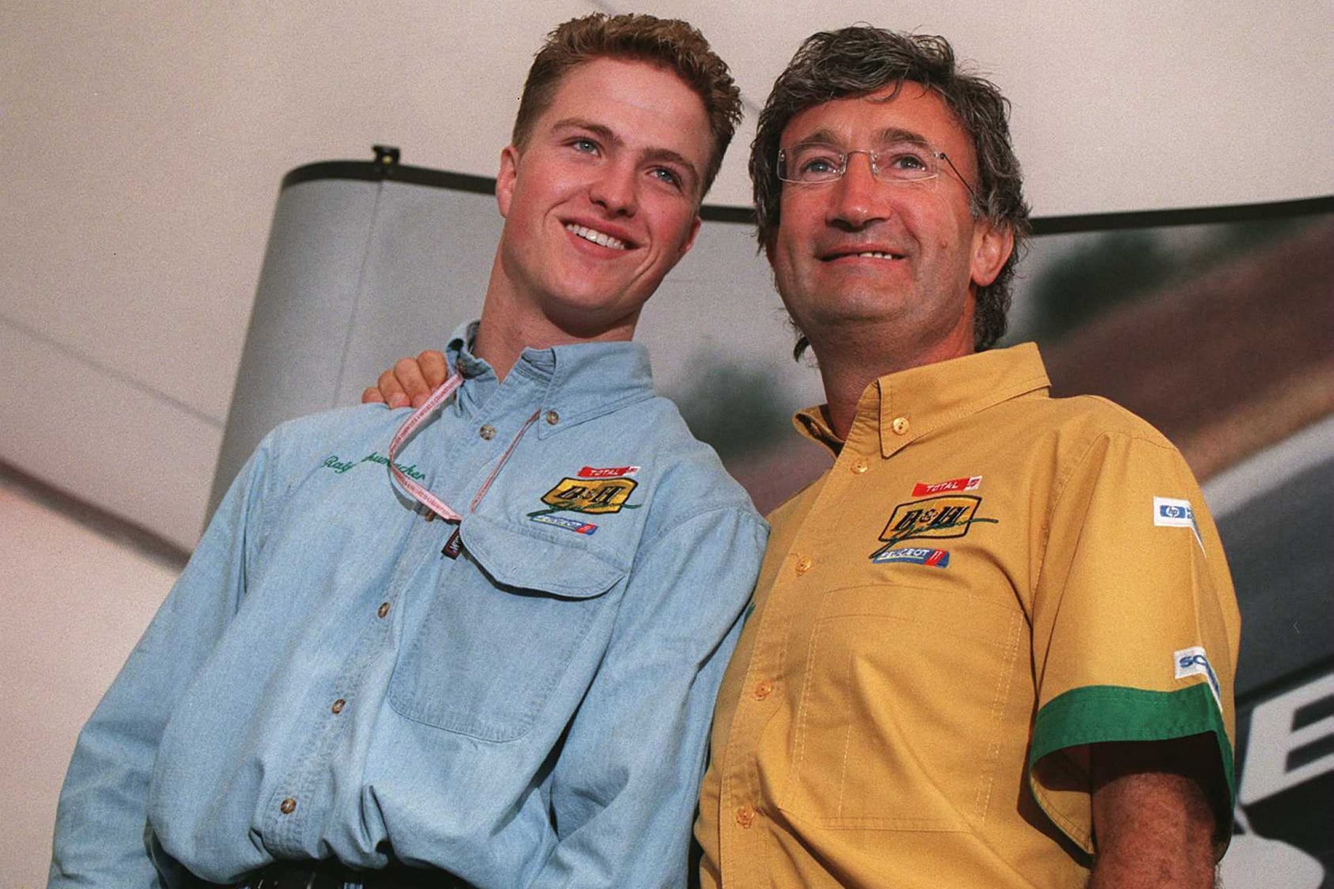 Eddie Jordan und Ralf Schumacher