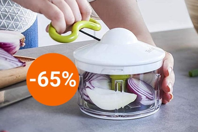 Bei Amazon gibt es den Multizerkleinerer von Tefal derzeit rekordgünstig.