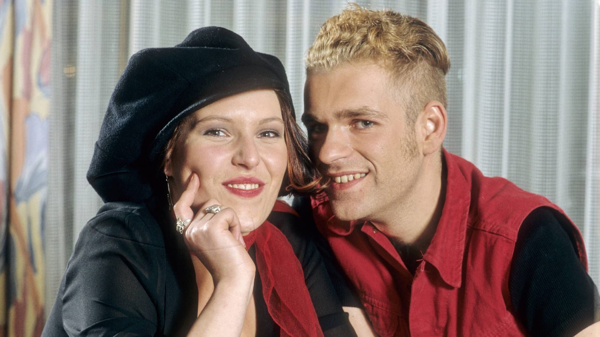 Erfolgsduo Rosenstolz: Anna R. und Peter Plate im Jahr 1993 Erfolgsduo Rosenstolz: Anna R. und Peter Plate im Jahr 1993