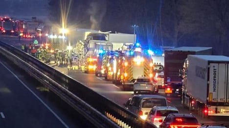 Der erste Unfall löste einen Stau aus, an dessen Ende es zu einem weiteren Unfall kam.