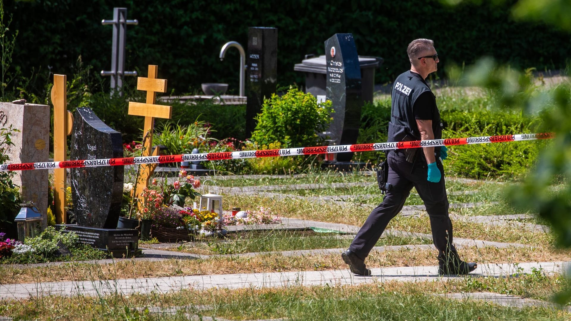 Angriff auf Trauergemeinde in Altbach